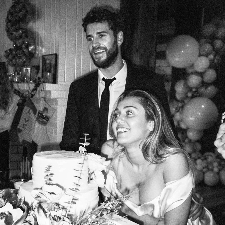 https://www.instagram.com/p/Bt4FpdhBY6t/ Miley Cyrus and Liam Hemsworth Wedding CR: Miley Cyrus/Instagram